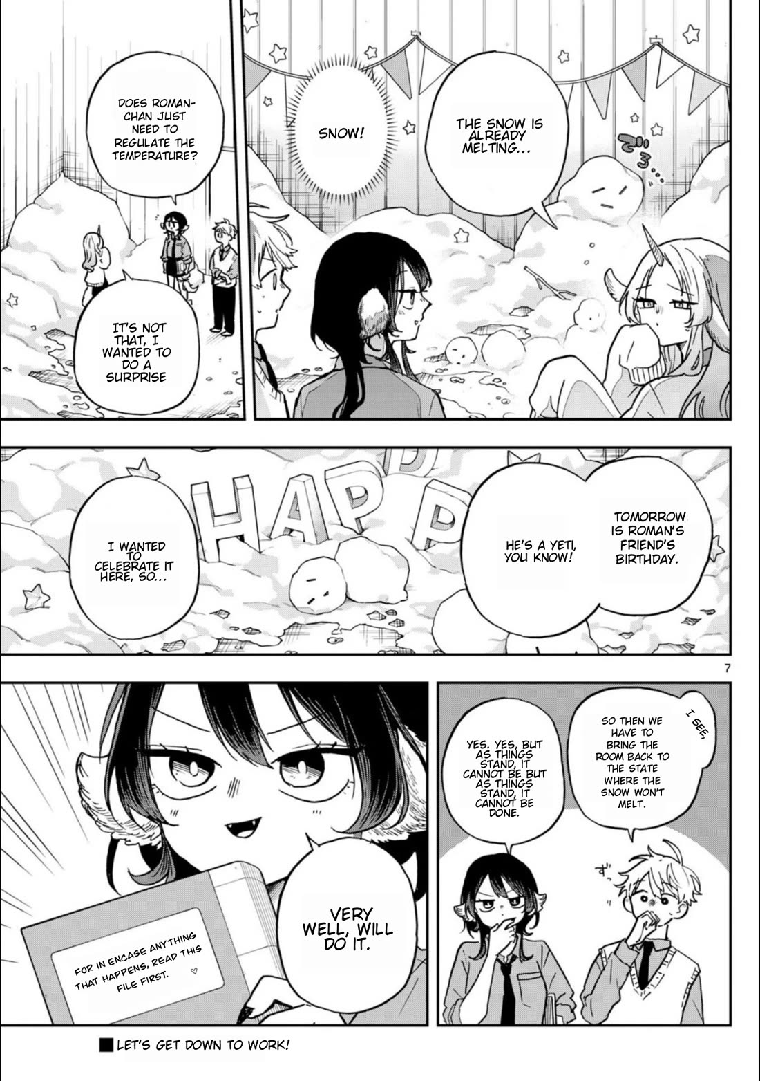 Tsumiki Ogami & the Strange Everyday Life. Chapter 38 page 7 - Chapter 38: The First Task With Tsumiki-San