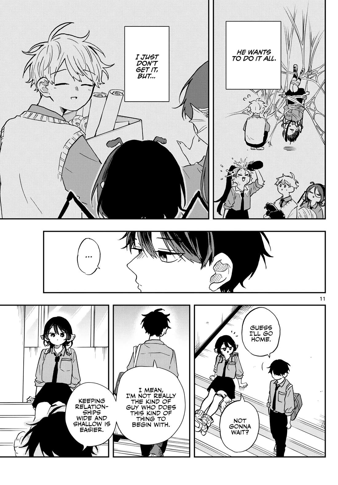 Tsumiki Ogami & the Strange Everyday Life. Chapter 39 page 11 - Chapter 39: Chase After! Yutaka-kun