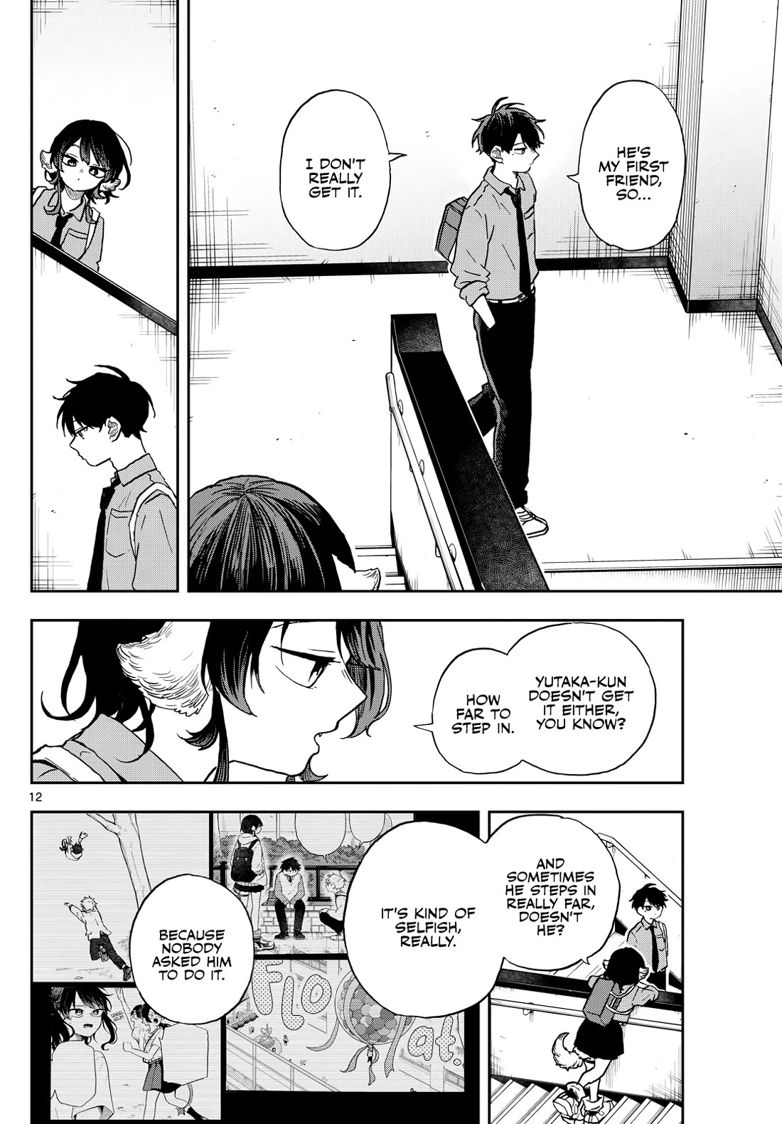 Tsumiki Ogami & the Strange Everyday Life. Chapter 39 page 12 - Chapter 39: Chase After! Yutaka-kun