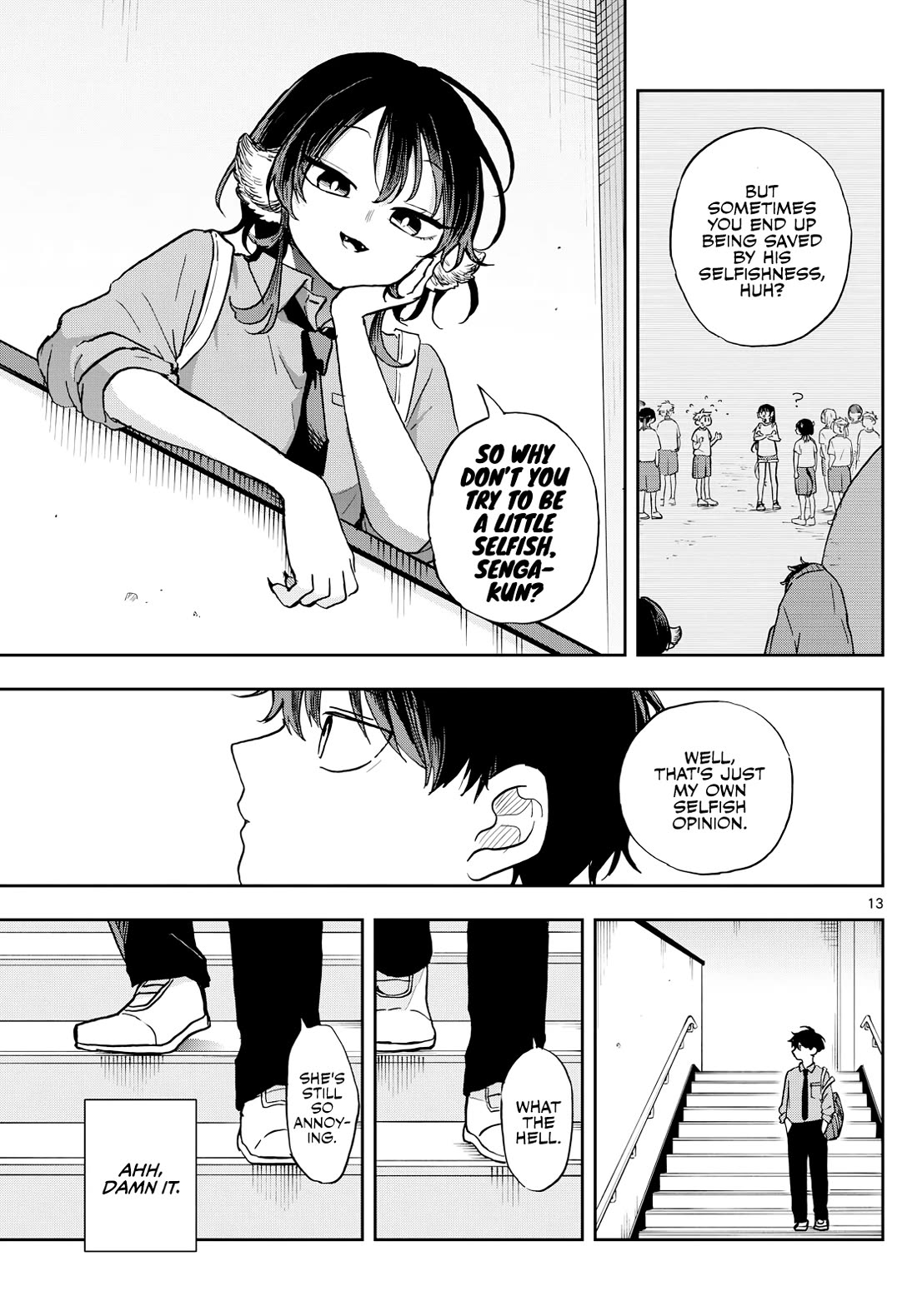 Tsumiki Ogami & the Strange Everyday Life. Chapter 39 page 13 - Chapter 39: Chase After! Yutaka-kun