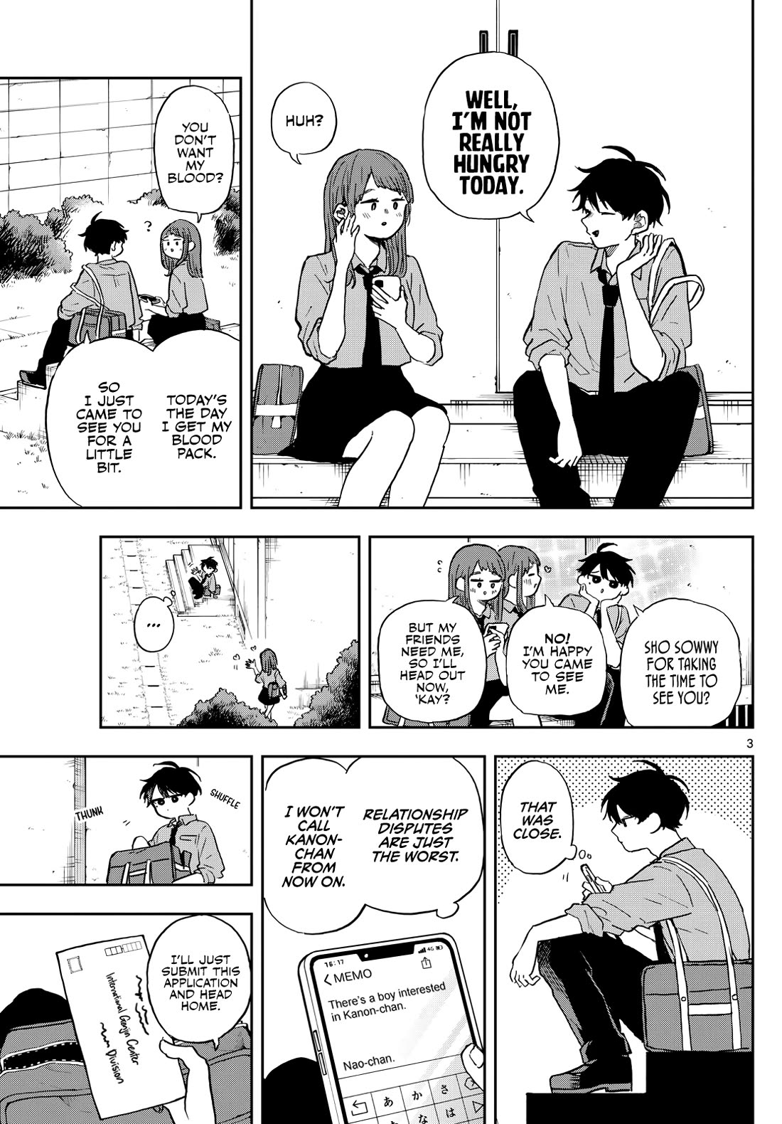 Tsumiki Ogami & the Strange Everyday Life. Chapter 39 page 3 - Chapter 39: Chase After! Yutaka-kun