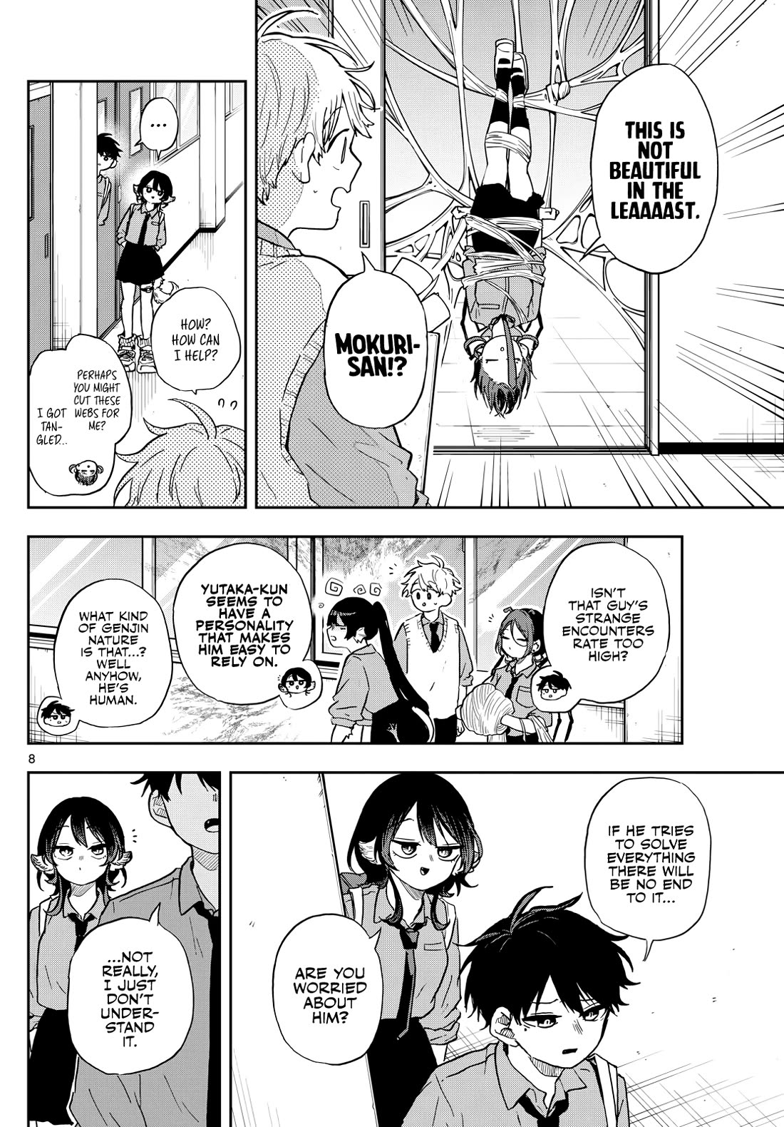 Tsumiki Ogami & the Strange Everyday Life. Chapter 39 page 8 - Chapter 39: Chase After! Yutaka-kun