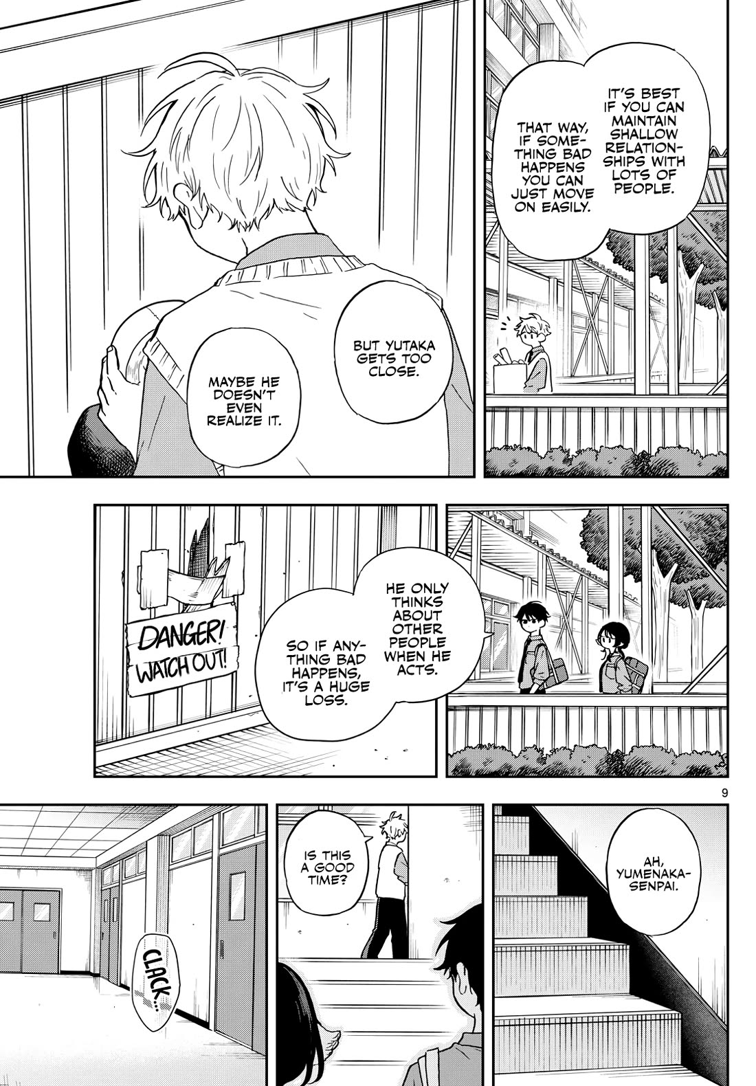 Tsumiki Ogami & the Strange Everyday Life. Chapter 39 page 9 - Chapter 39: Chase After! Yutaka-kun