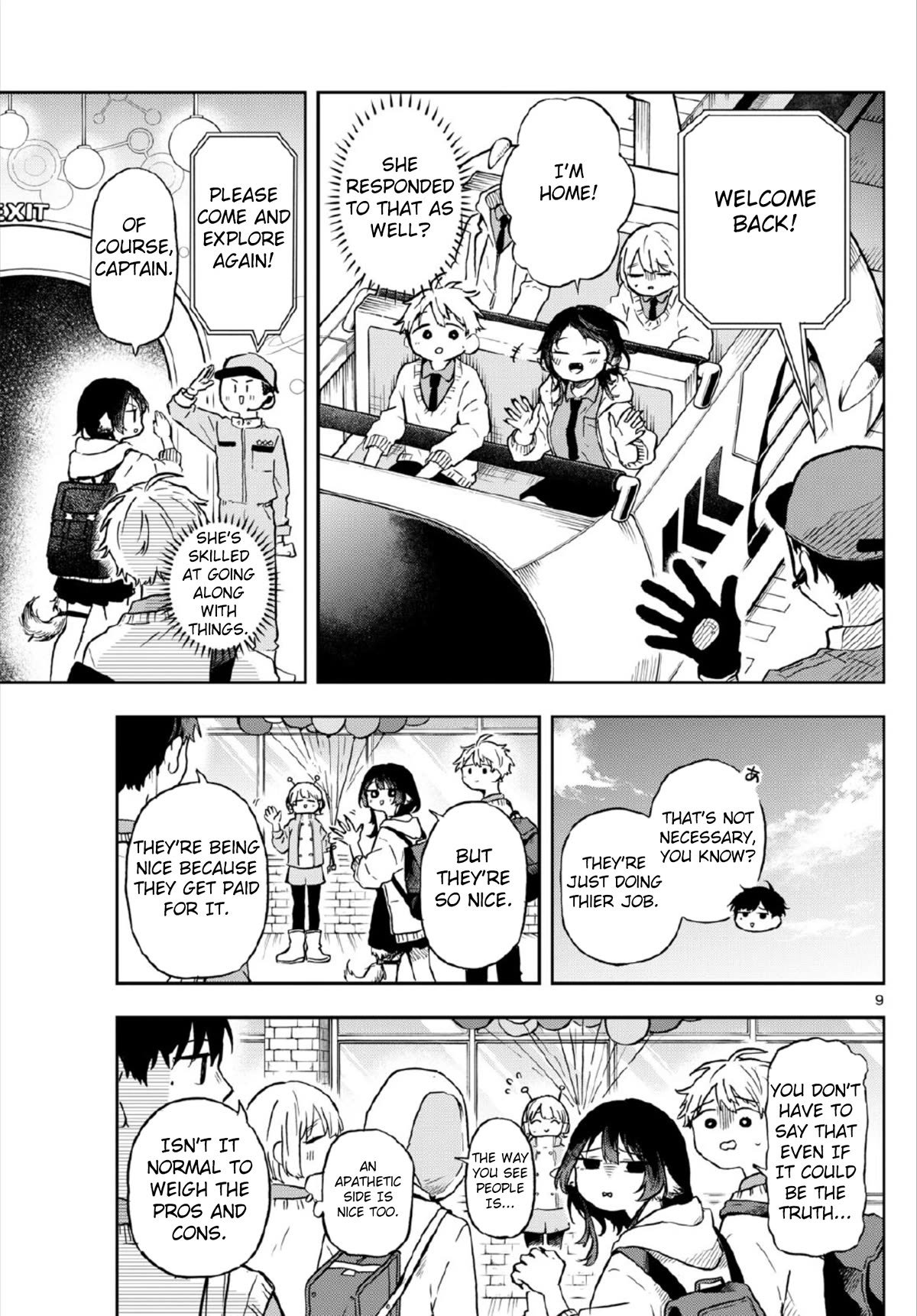 Tsumiki Ogami & the Strange Everyday Life. Chapter 4 page 9 - Chapter 4: Tsumiki's Field Trip