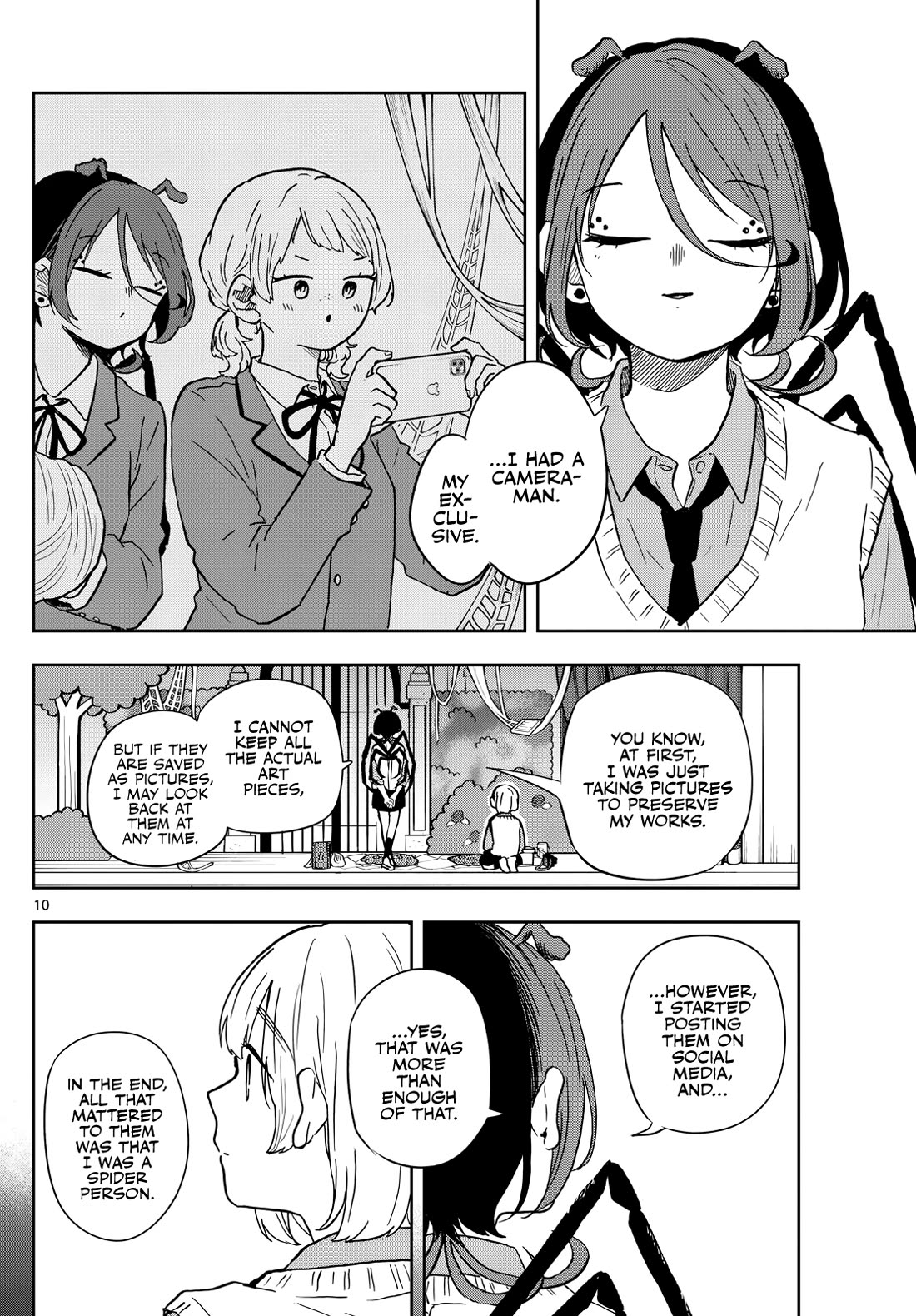 Tsumiki Ogami & the Strange Everyday Life. Chapter 40 page 10 - Chapter 40: Mokuri-san and Sugimi-san
