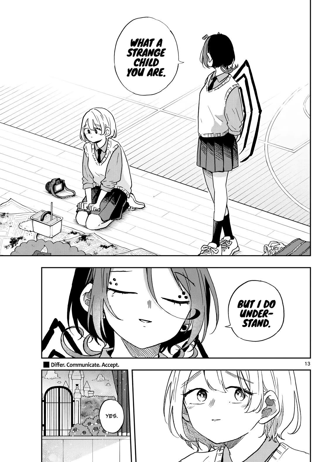 Tsumiki Ogami & the Strange Everyday Life. Chapter 40 page 13 - Chapter 40: Mokuri-san and Sugimi-san