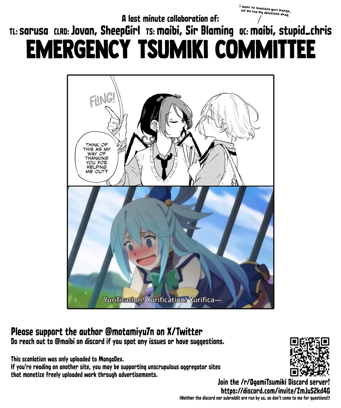 Tsumiki Ogami & the Strange Everyday Life. Chapter 40 page 19 - Chapter 40: Mokuri-san and Sugimi-san