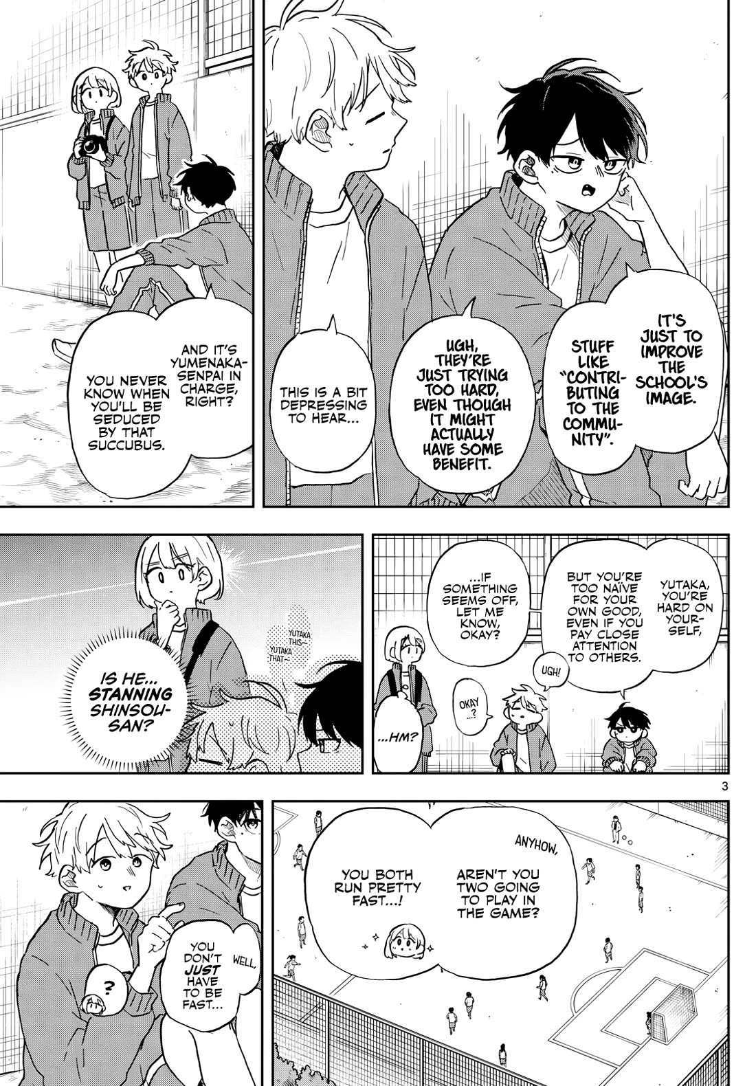 Tsumiki Ogami & the Strange Everyday Life. Chapter 40 page 3 - Chapter 40: Mokuri-san and Sugimi-san