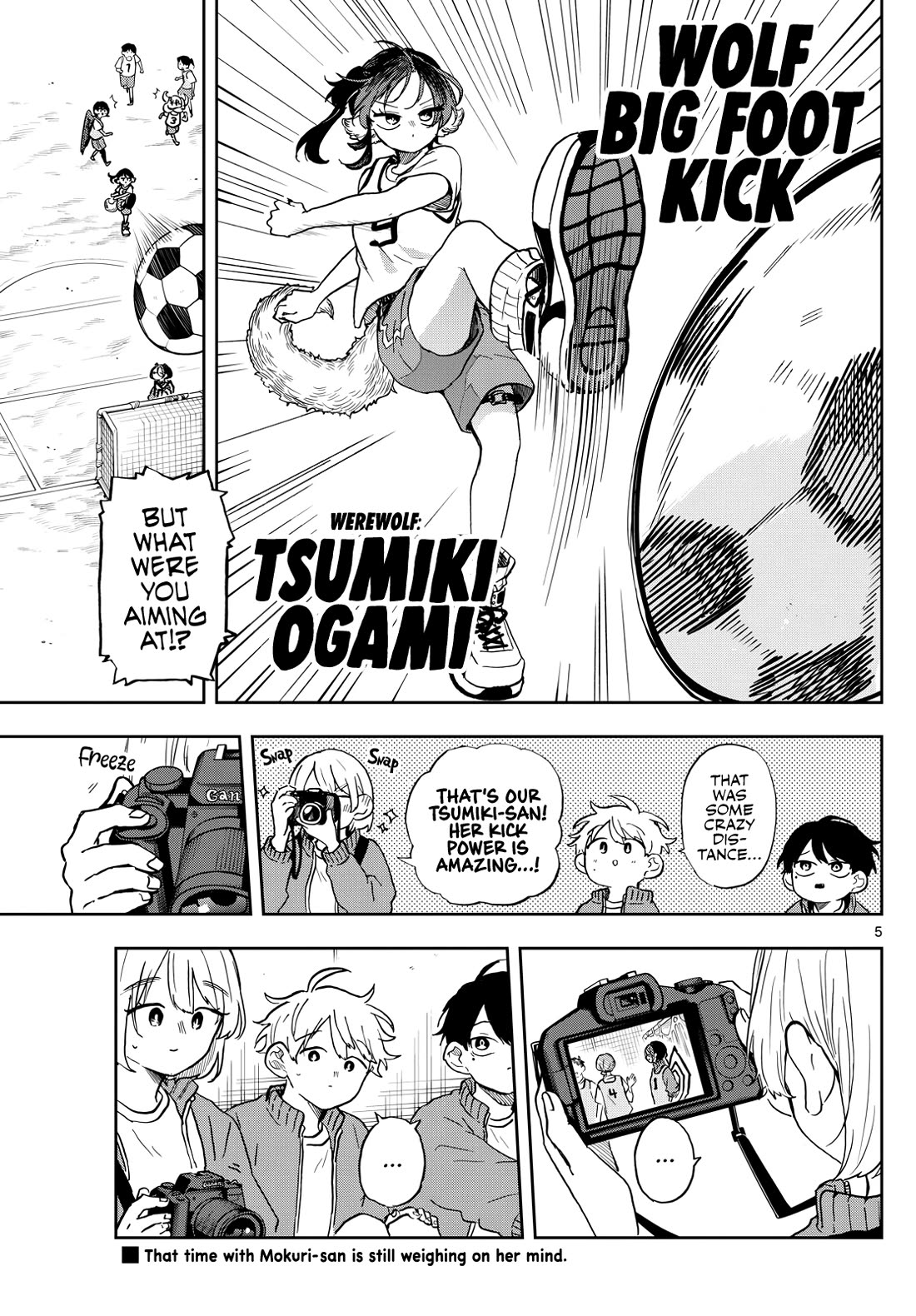Tsumiki Ogami & the Strange Everyday Life. Chapter 40 page 5 - Chapter 40: Mokuri-san and Sugimi-san