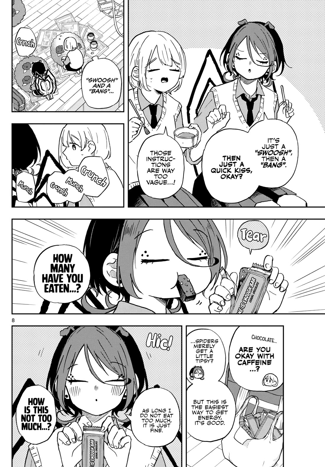 Tsumiki Ogami & the Strange Everyday Life. Chapter 40 page 8 - Chapter 40: Mokuri-san and Sugimi-san
