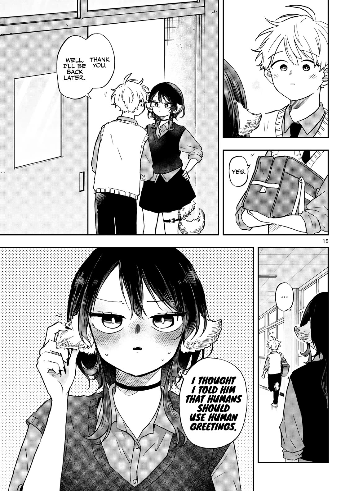 Tsumiki Ogami & the Strange Everyday Life. Chapter 41 page 15 - Chapter 41: Special Training With Tsumiki-san