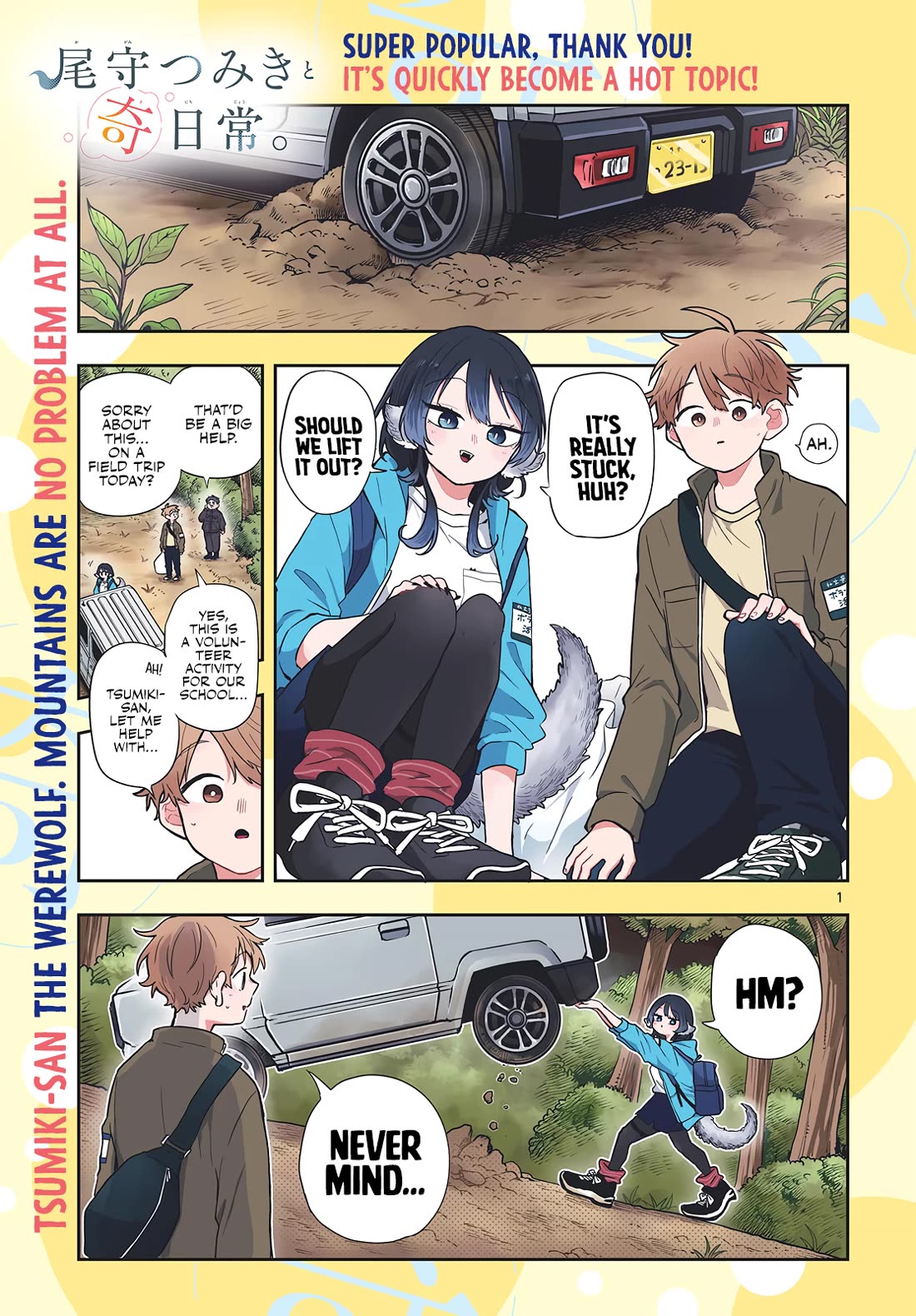 Tsumiki Ogami & the Strange Everyday Life. Chapter 42 page 1 - Chapter 42: Tsumiki-san and Outdoor Activities