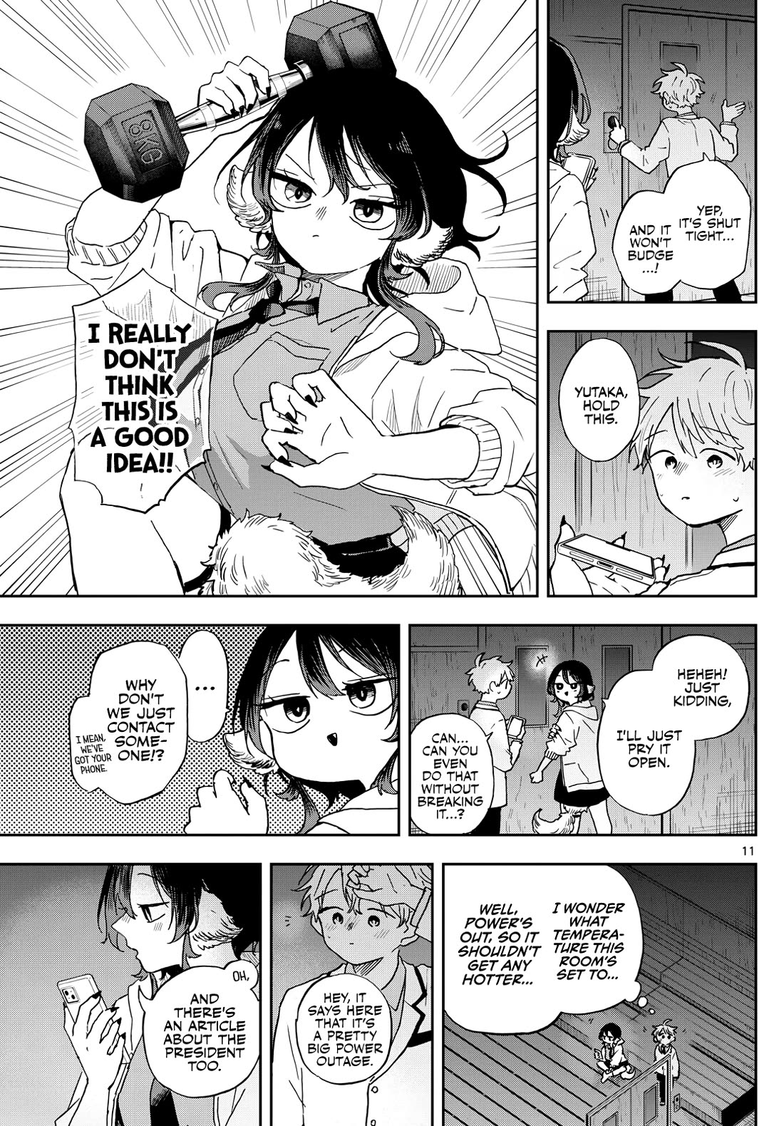 Tsumiki Ogami & the Strange Everyday Life. Chapter 44 page 11 - Chapter 44: Tsumiki-san and Electricity