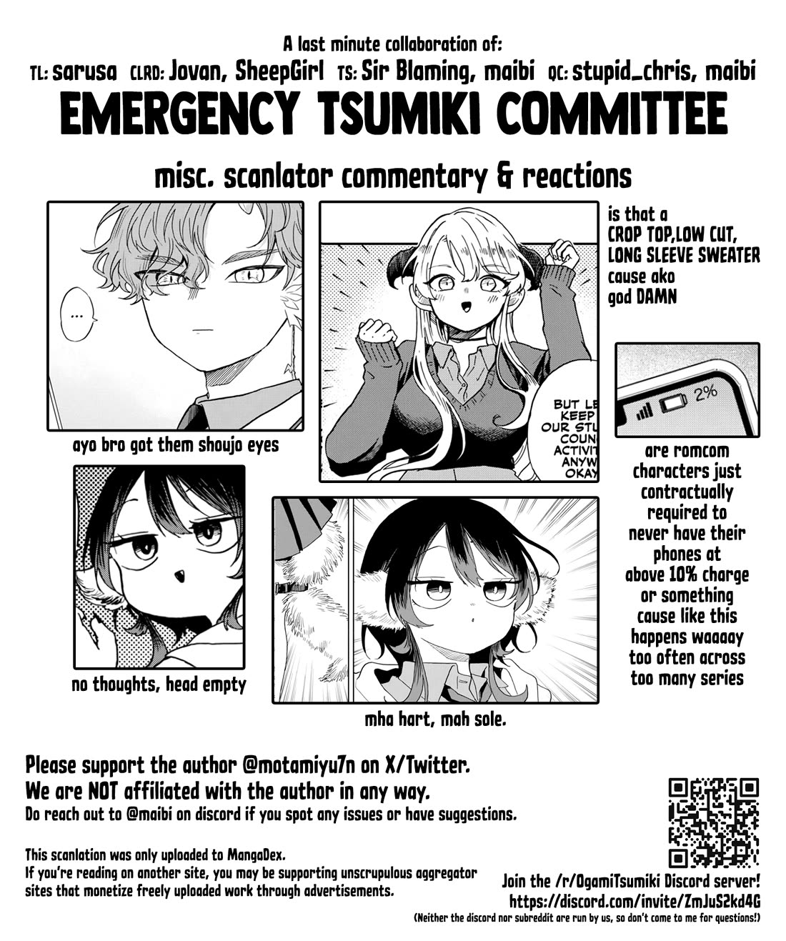 Tsumiki Ogami & the Strange Everyday Life. Chapter 44 page 19 - Chapter 44: Tsumiki-san and Electricity