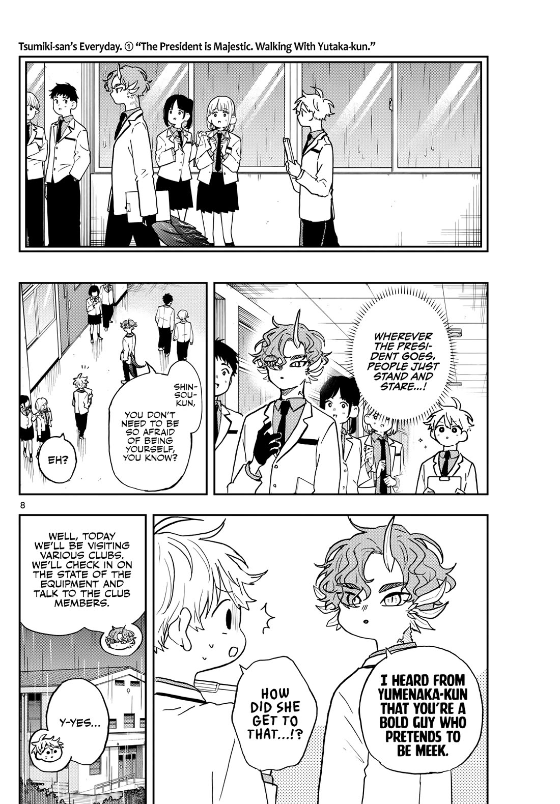 Tsumiki Ogami & the Strange Everyday Life. Chapter 44 page 8 - Chapter 44: Tsumiki-san and Electricity