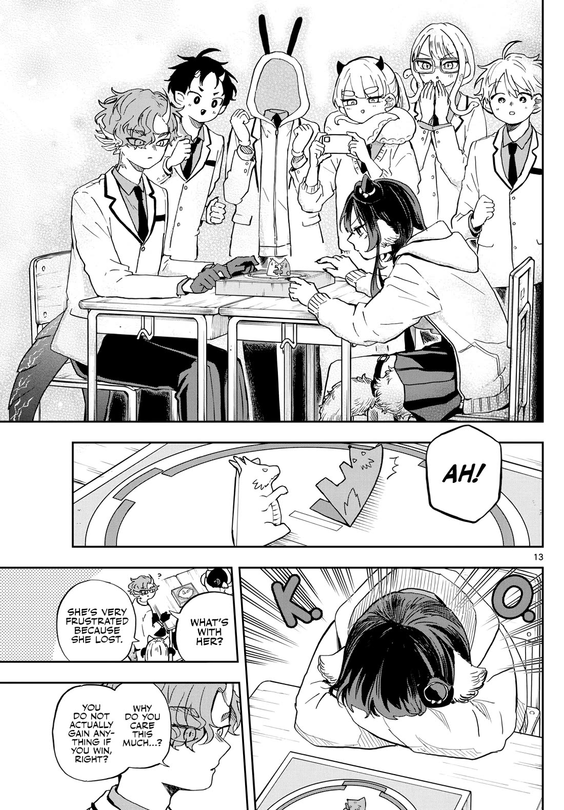 Tsumiki Ogami & the Strange Everyday Life. Chapter 45 page 13 - Chapter 45: President Raizen and Halloween