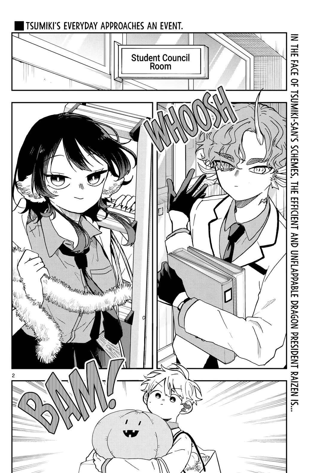 Tsumiki Ogami & the Strange Everyday Life. Chapter 45 page 2 - Chapter 45: President Raizen and Halloween