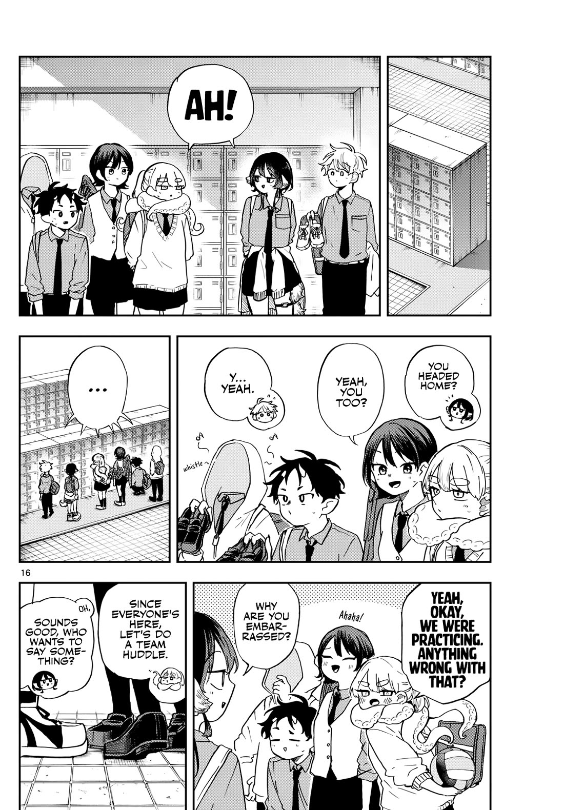 Tsumiki Ogami & the Strange Everyday Life. Chapter 46 page 16 - Chapter 46: Reception Practice with Tsumiki-san