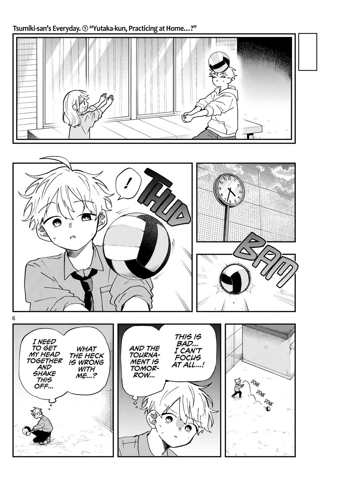 Tsumiki Ogami & the Strange Everyday Life. Chapter 46 page 6 - Chapter 46: Reception Practice with Tsumiki-san