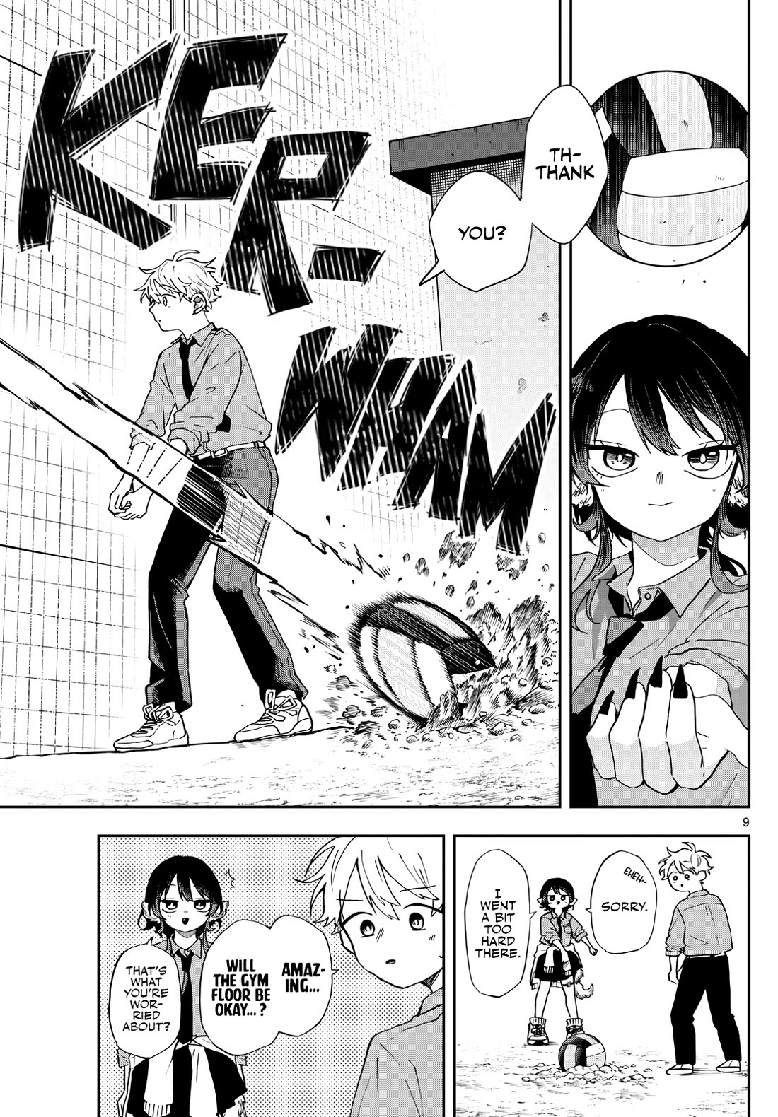 Tsumiki Ogami & the Strange Everyday Life. Chapter 46 page 9 - Chapter 46: Reception Practice with Tsumiki-san