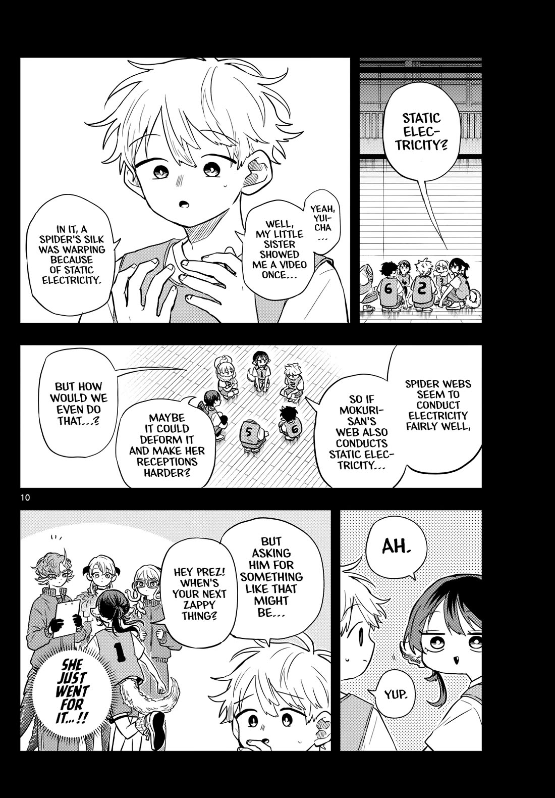Tsumiki Ogami & the Strange Everyday Life. Chapter 47 page 10 - Chapter 47: Tsumiki-san and the Sports Tournament.