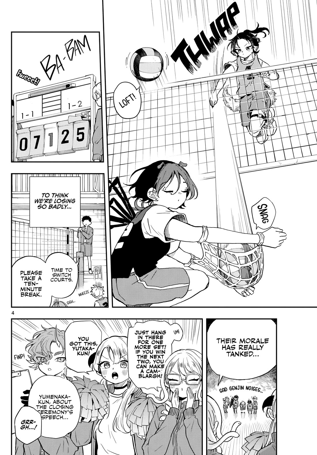 Tsumiki Ogami & the Strange Everyday Life. Chapter 47 page 4 - Chapter 47: Tsumiki-san and the Sports Tournament.