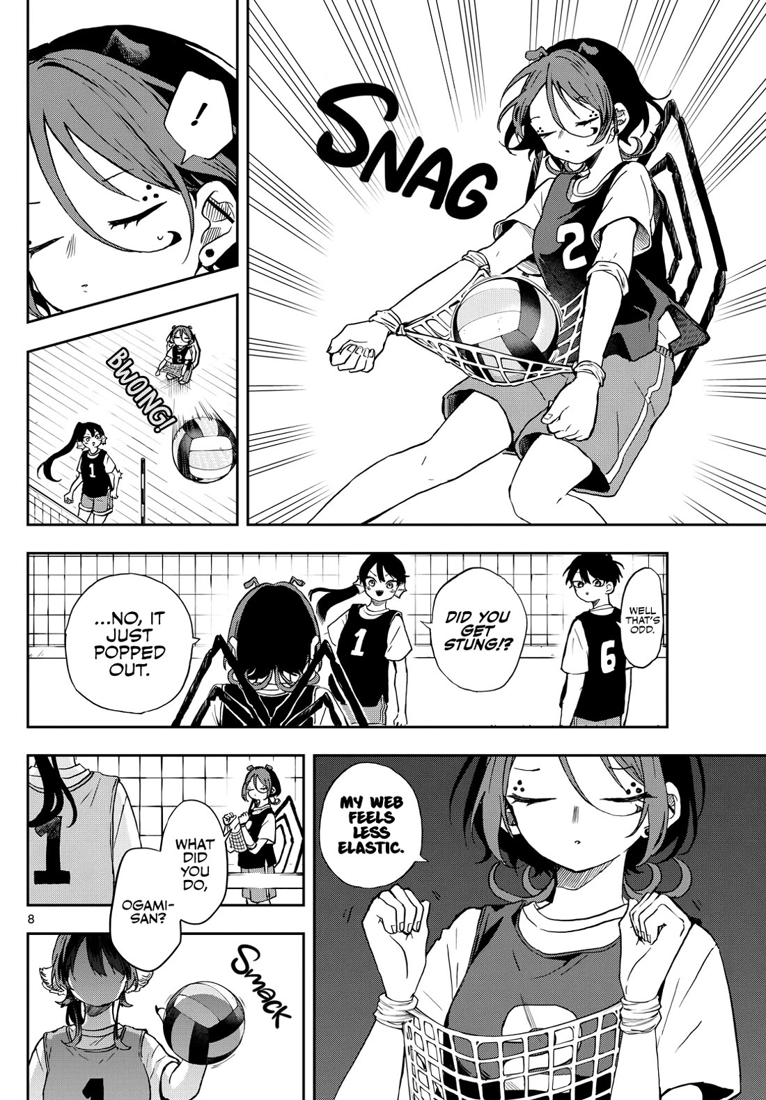 Tsumiki Ogami & the Strange Everyday Life. Chapter 47 page 8 - Chapter 47: Tsumiki-san and the Sports Tournament.