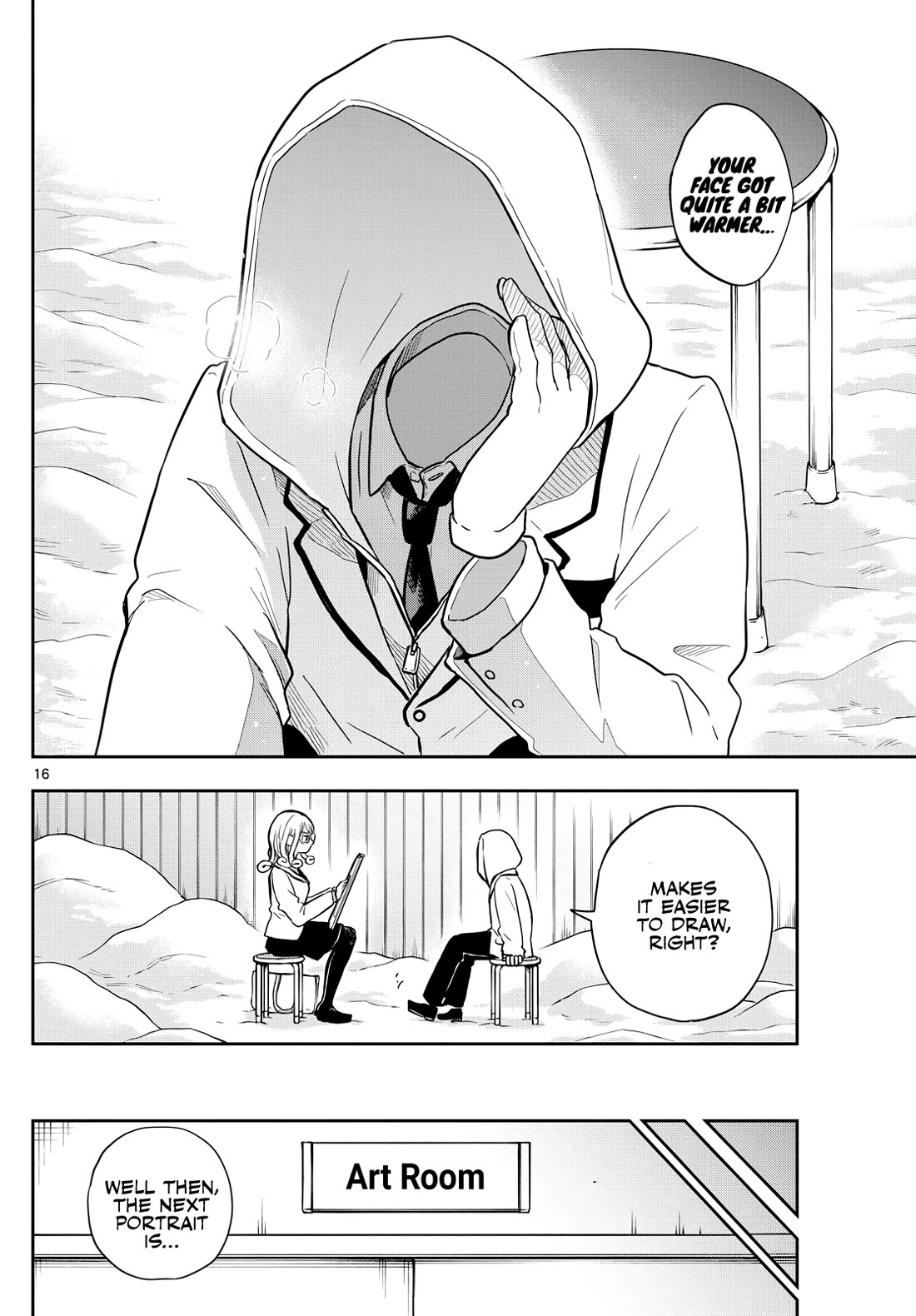 Tsumiki Ogami & the Strange Everyday Life. Chapter 48 page 16 - Chapter 48: Kitou-kun and the Portrait.