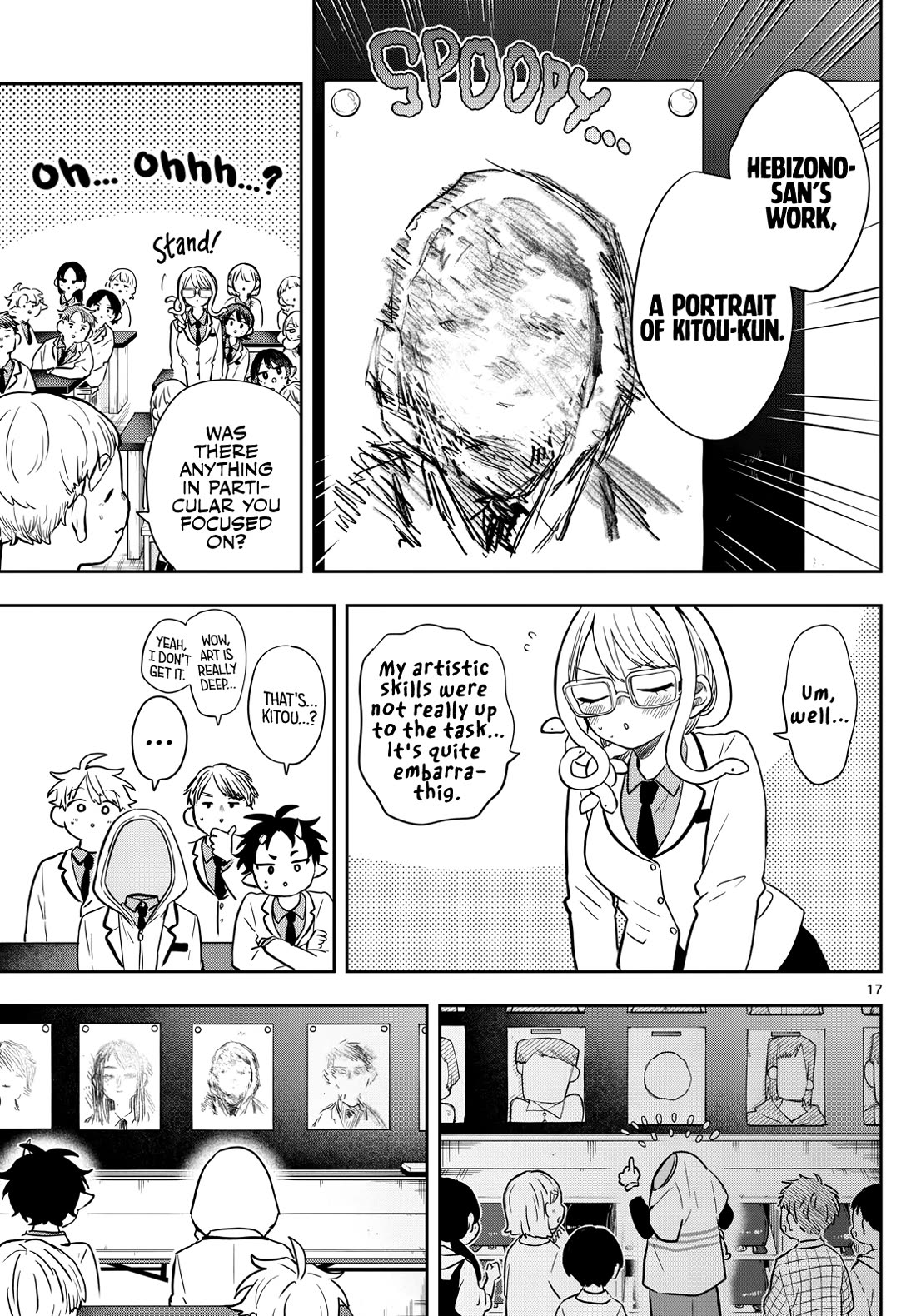 Tsumiki Ogami & the Strange Everyday Life. Chapter 48 page 17 - Chapter 48: Kitou-kun and the Portrait.