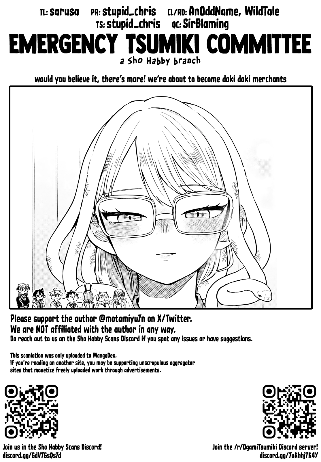 Tsumiki Ogami & the Strange Everyday Life. Chapter 48 page 19 - Chapter 48: Kitou-kun and the Portrait.