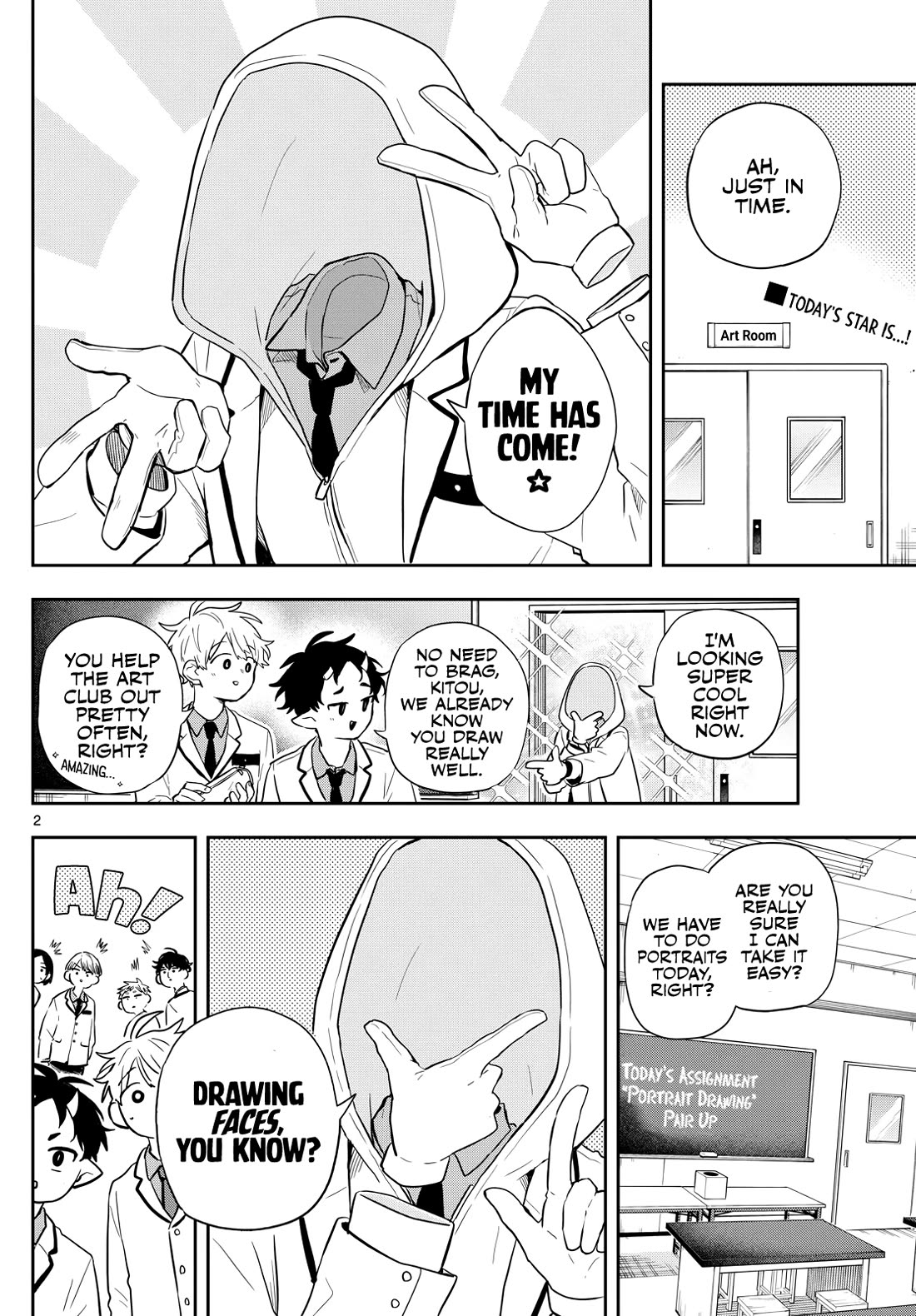 Tsumiki Ogami & the Strange Everyday Life. Chapter 48 page 2 - Chapter 48: Kitou-kun and the Portrait.