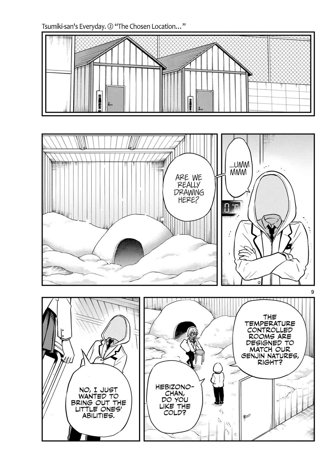 Tsumiki Ogami & the Strange Everyday Life. Chapter 48 page 9 - Chapter 48: Kitou-kun and the Portrait.
