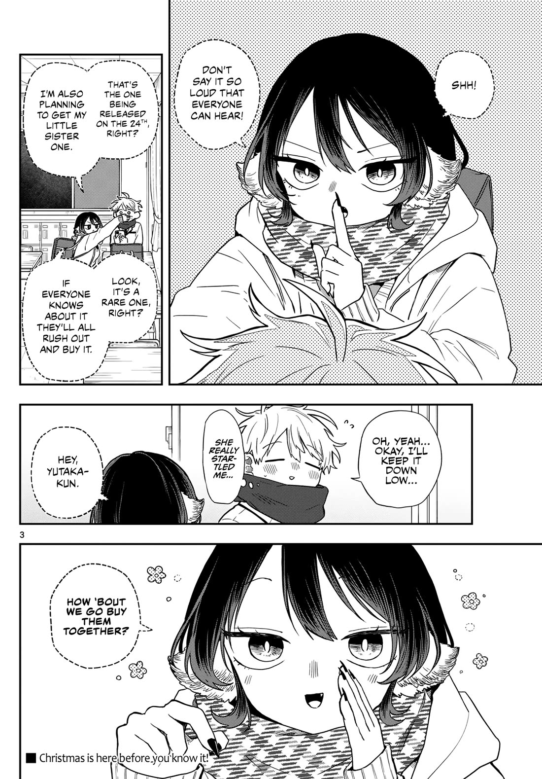 Tsumiki Ogami & the Strange Everyday Life. Chapter 49 page 3 - Chapter 49: Tsumiki-san and Christmas.
