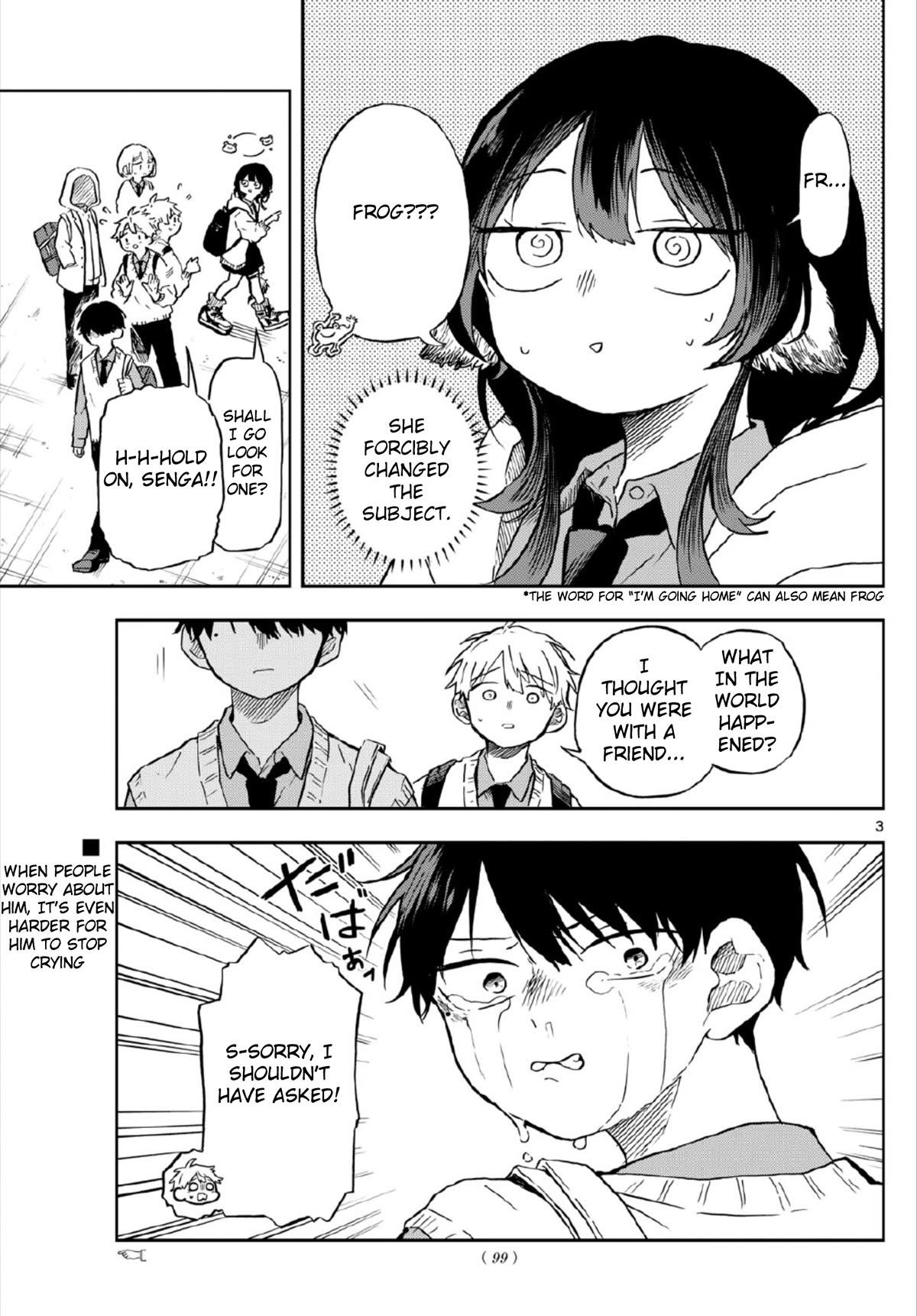 Tsumiki Ogami & the Strange Everyday Life. Chapter 5 page 3 - Chapter 5: Tsumiki and Senga