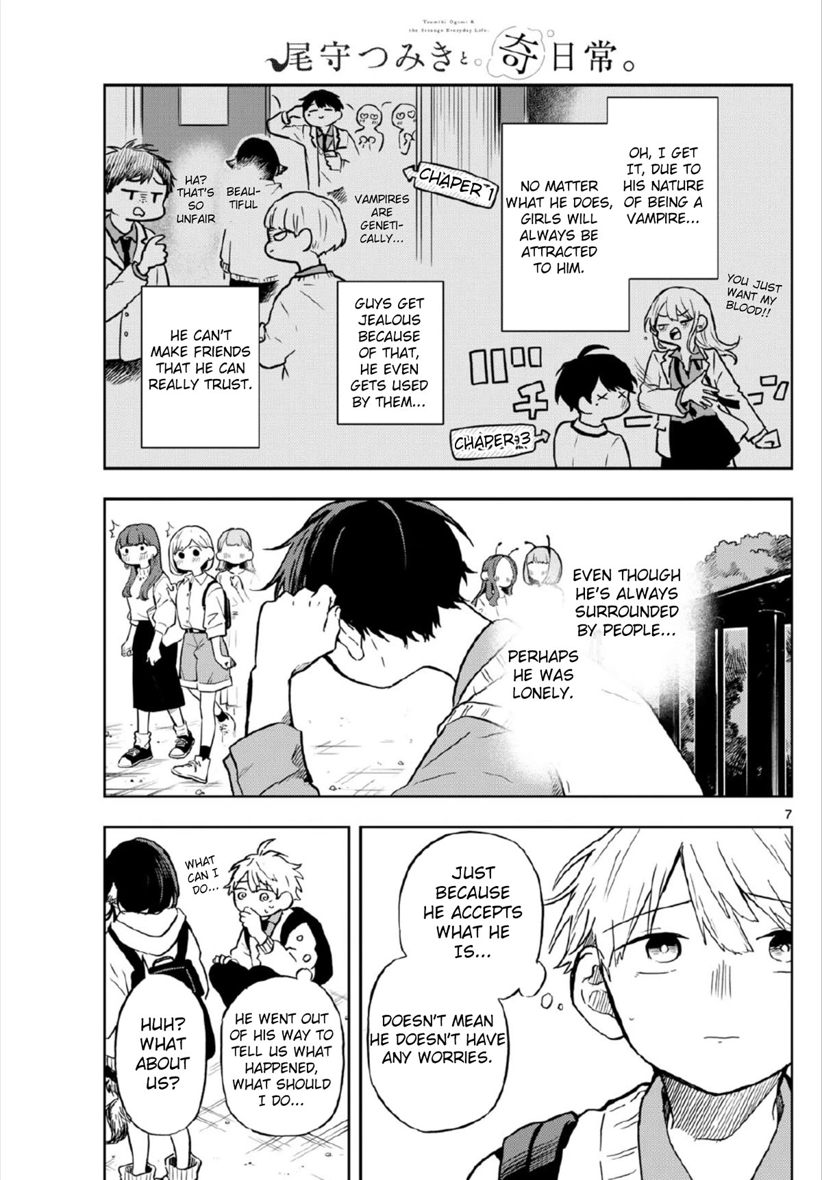 Tsumiki Ogami & the Strange Everyday Life. Chapter 5 page 7 - Chapter 5: Tsumiki and Senga