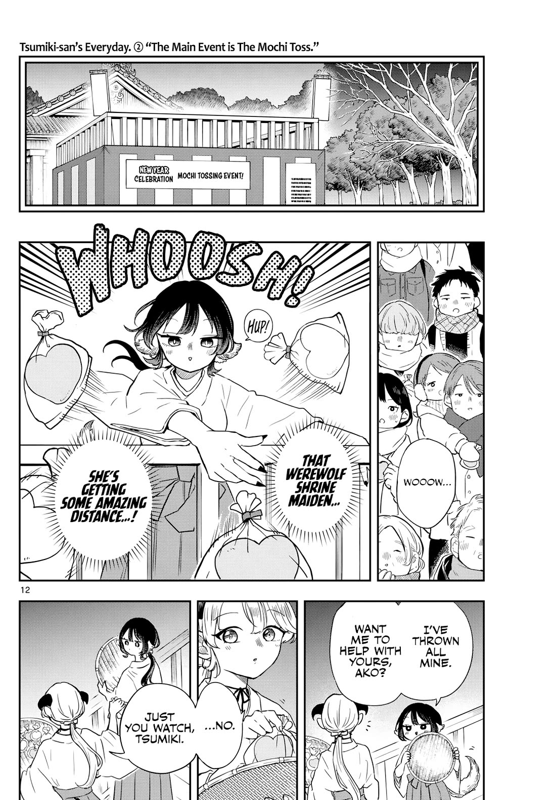 Tsumiki Ogami & the Strange Everyday Life. Chapter 50 page 12 - Chapter 50: Tsumiki-san and the New Year's Job.