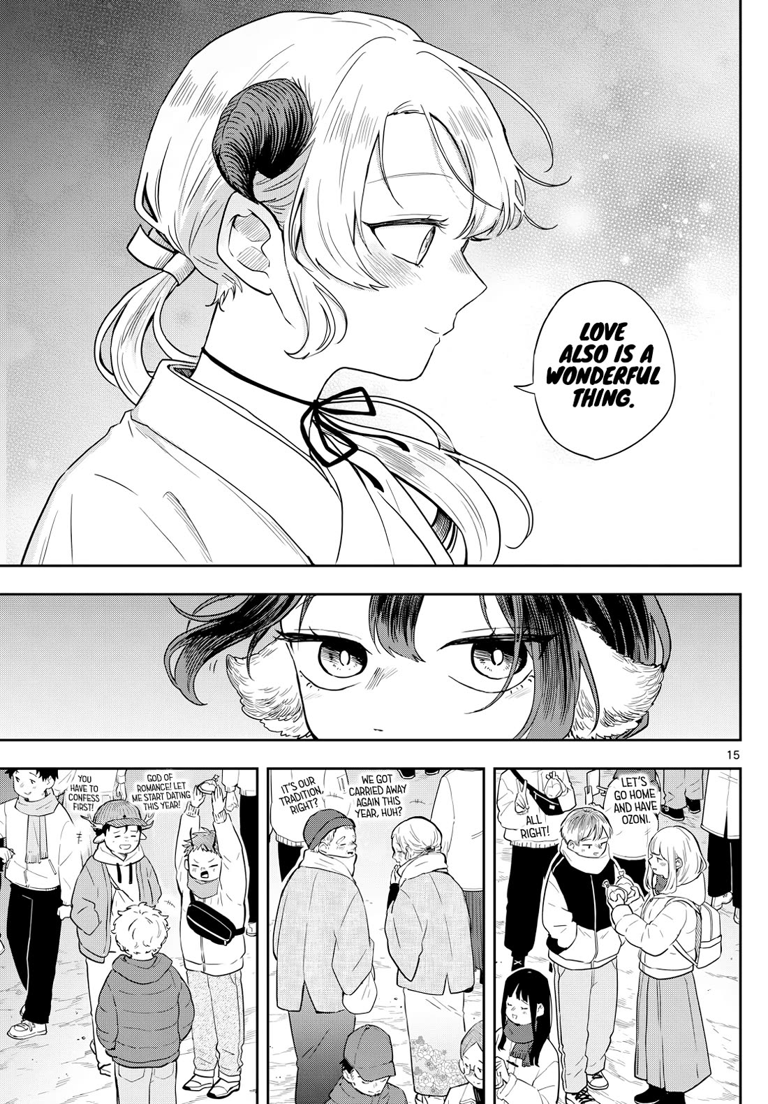 Tsumiki Ogami & the Strange Everyday Life. Chapter 50 page 15 - Chapter 50: Tsumiki-san and the New Year's Job.
