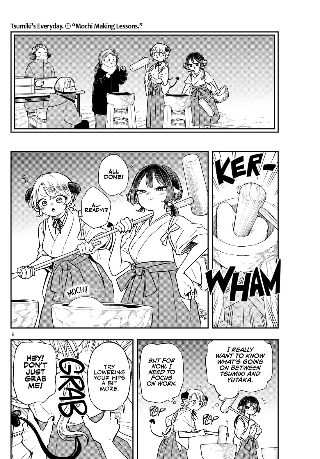 Tsumiki Ogami & the Strange Everyday Life. Chapter 50 page 6 - Chapter 50: Tsumiki-san and the New Year's Job.