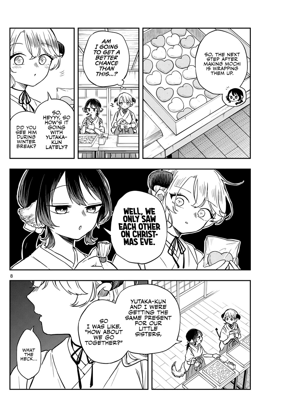Tsumiki Ogami & the Strange Everyday Life. Chapter 50 page 8 - Chapter 50: Tsumiki-san and the New Year's Job.