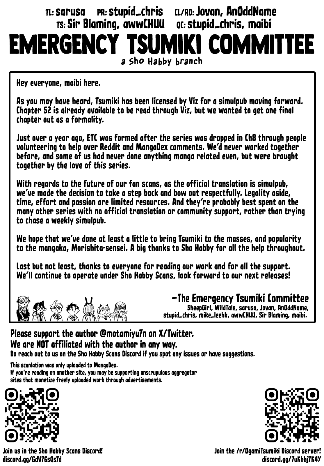 Tsumiki Ogami & the Strange Everyday Life. Chapter 52 page 19 - Chapter 52: Yutaka-kun and the Third Semester