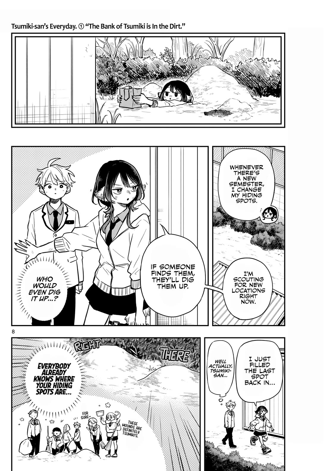 Tsumiki Ogami & the Strange Everyday Life. Chapter 52 page 8 - Chapter 52: Yutaka-kun and the Third Semester