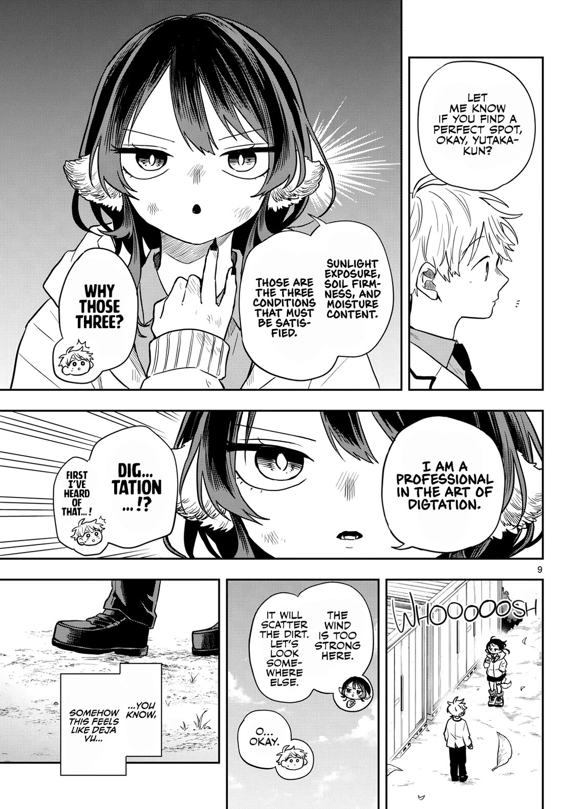 Tsumiki Ogami & the Strange Everyday Life. Chapter 52 page 9 - Chapter 52: Yutaka-kun and the Third Semester