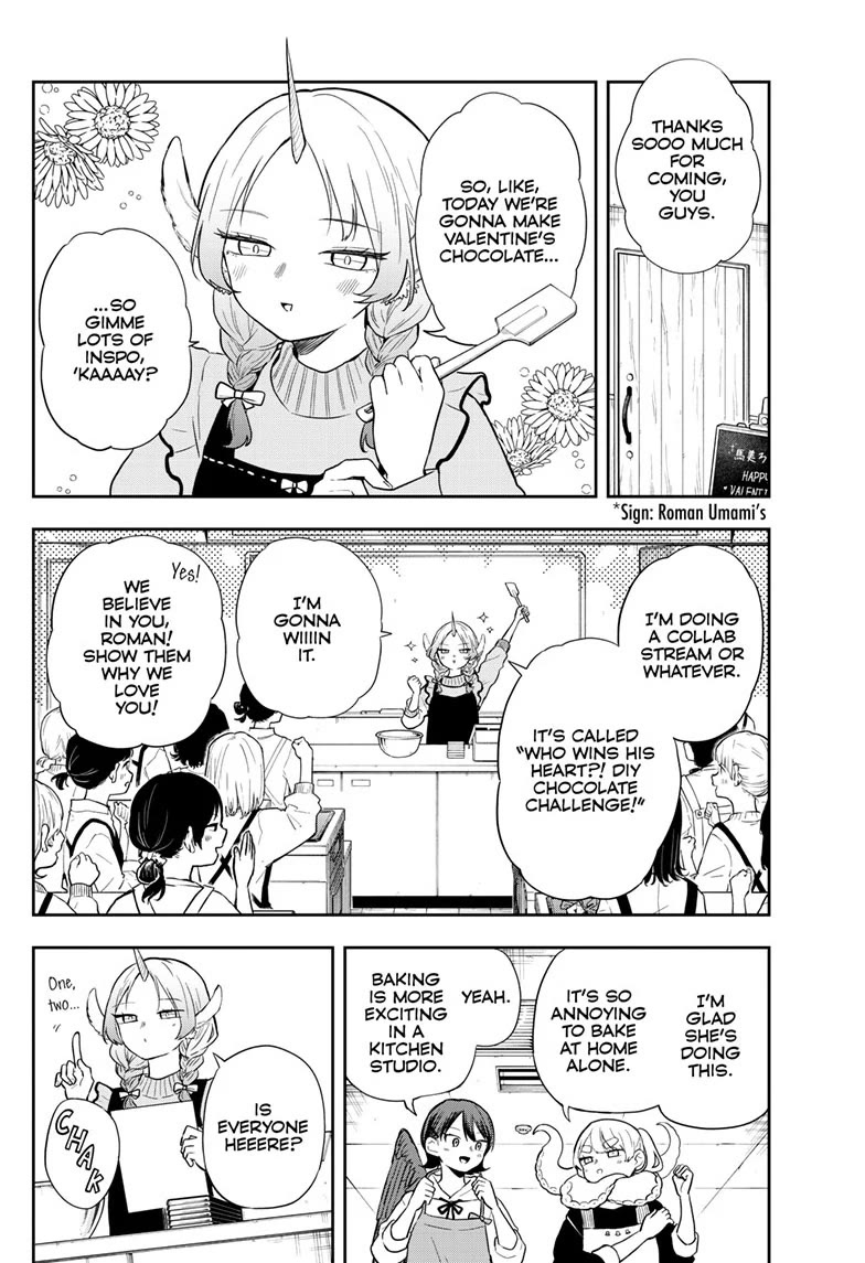 Tsumiki Ogami & the Strange Everyday Life. Chapter 54 page 2 - Chapter 54: Hebizono's Valentine