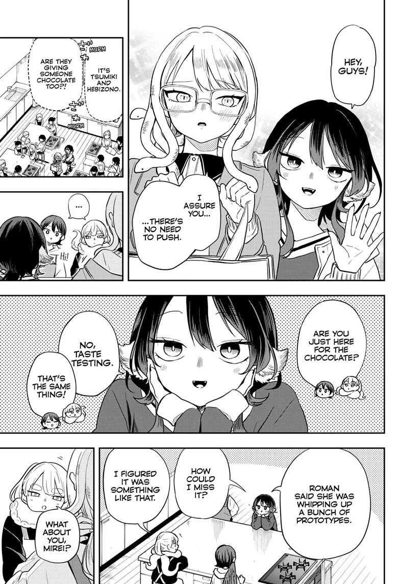 Tsumiki Ogami & the Strange Everyday Life. Chapter 54 page 3 - Chapter 54: Hebizono's Valentine