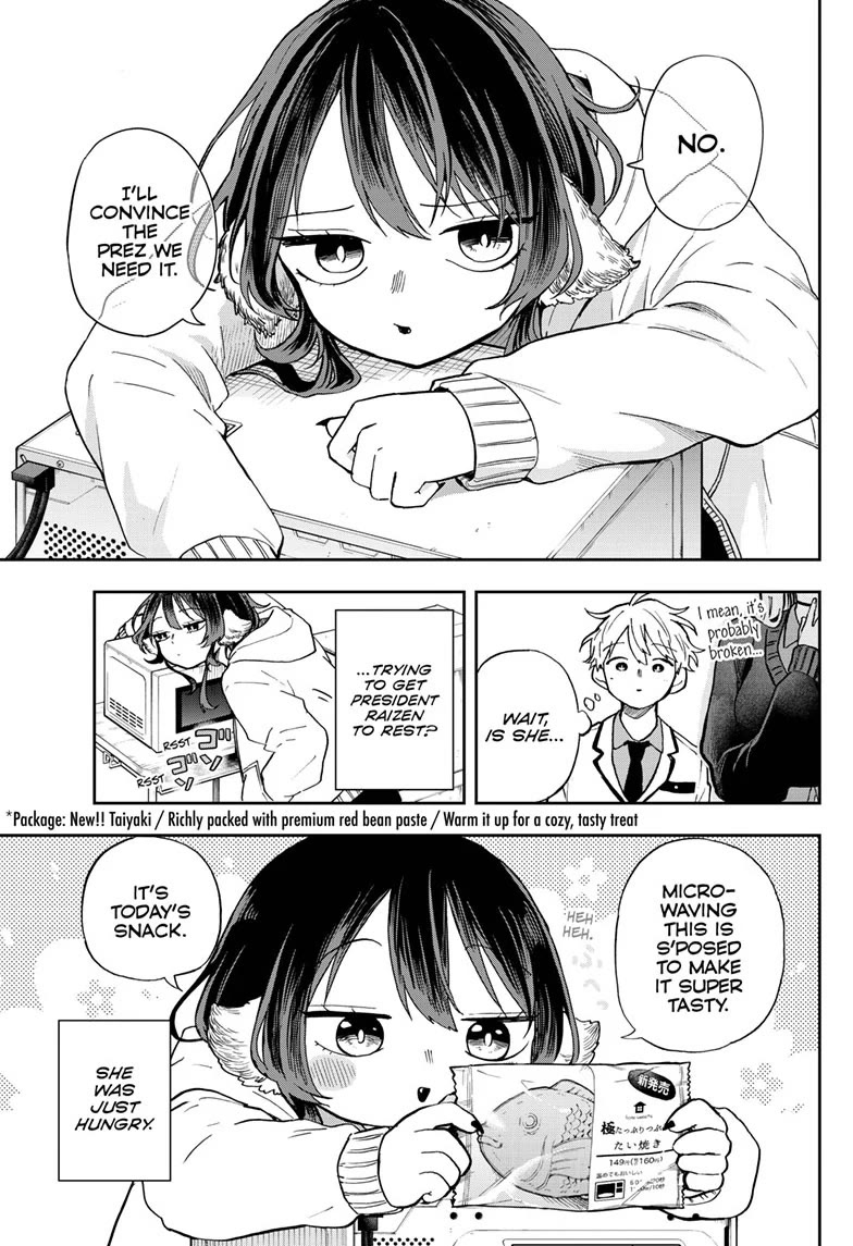 Tsumiki Ogami & the Strange Everyday Life. Chapter 56 page 11 - Chapter 56: President Raizen and the Microwave