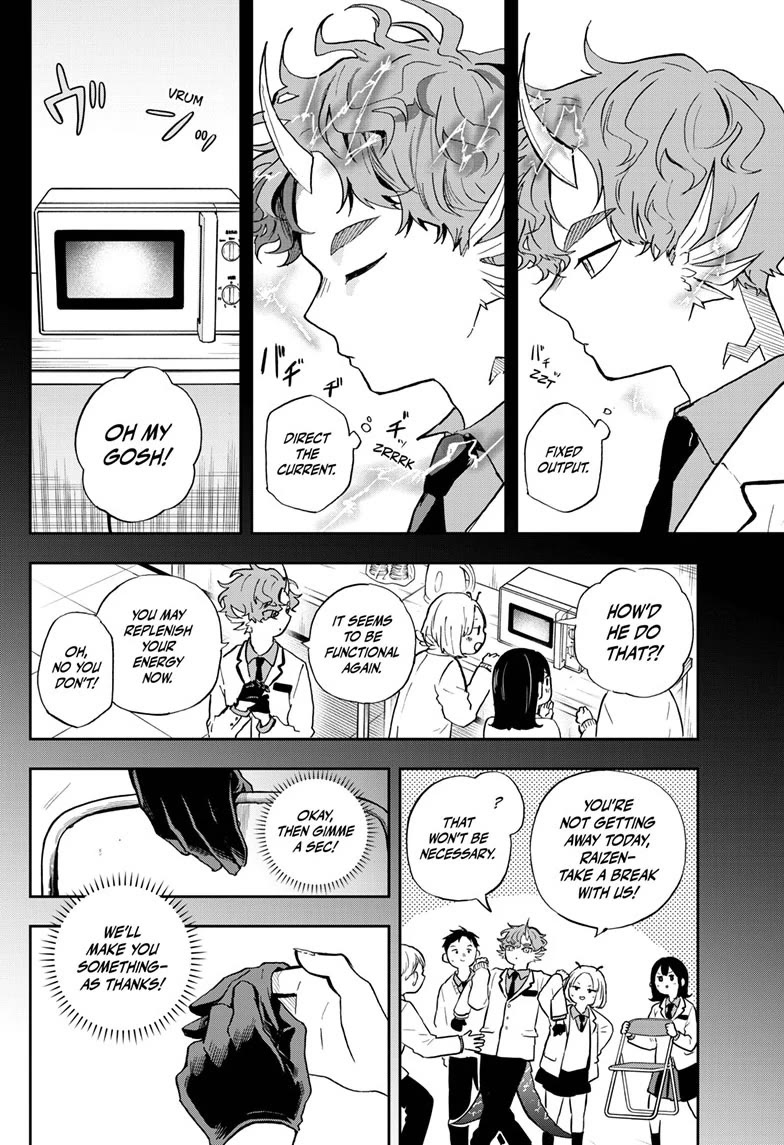 Tsumiki Ogami & the Strange Everyday Life. Chapter 56 page 14 - Chapter 56: President Raizen and the Microwave