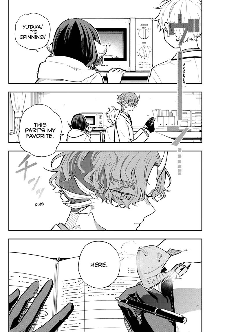 Tsumiki Ogami & the Strange Everyday Life. Chapter 56 page 16 - Chapter 56: President Raizen and the Microwave