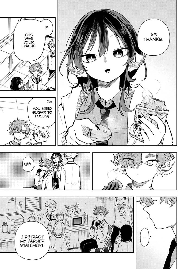 Tsumiki Ogami & the Strange Everyday Life. Chapter 56 page 17 - Chapter 56: President Raizen and the Microwave