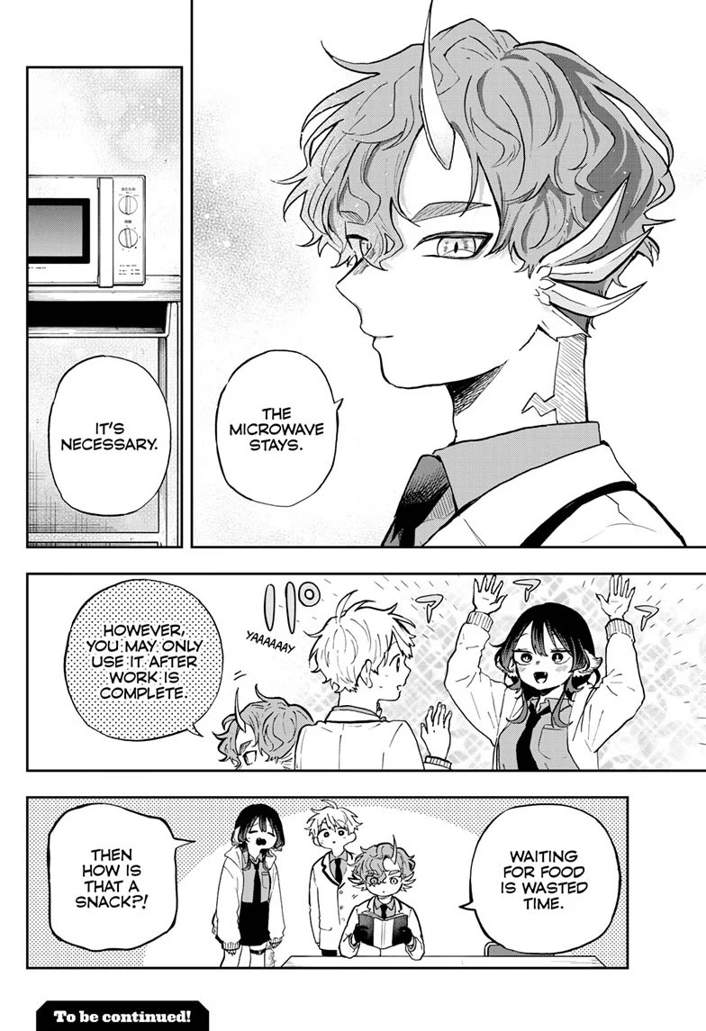 Tsumiki Ogami & the Strange Everyday Life. Chapter 56 page 18 - Chapter 56: President Raizen and the Microwave