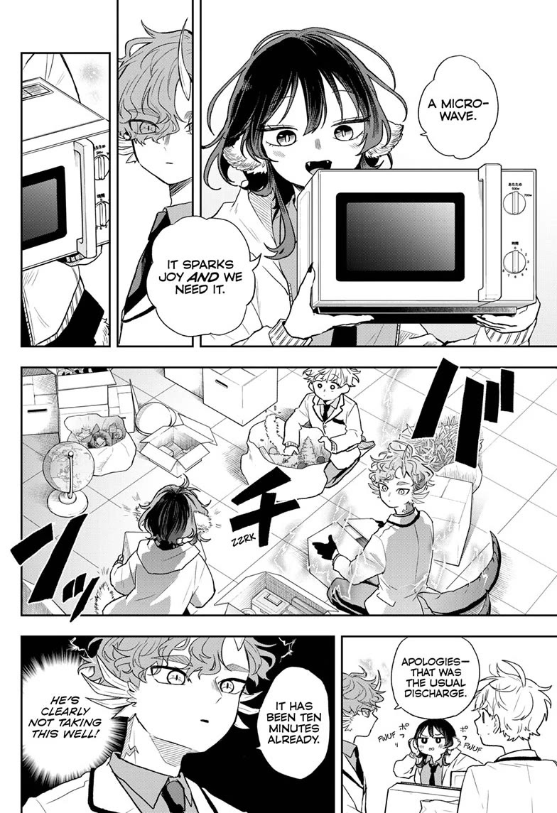 Tsumiki Ogami & the Strange Everyday Life. Chapter 56 page 4 - Chapter 56: President Raizen and the Microwave